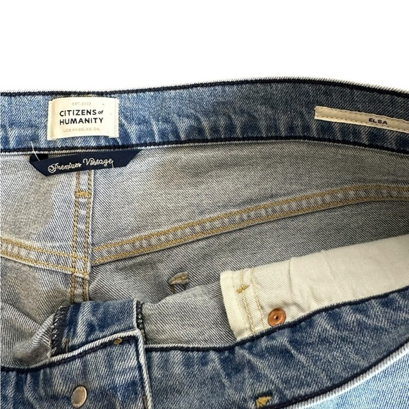 Citizens Of Humanity Elsa Mid Rise Slim Fit Crop - Picture 4 of 10